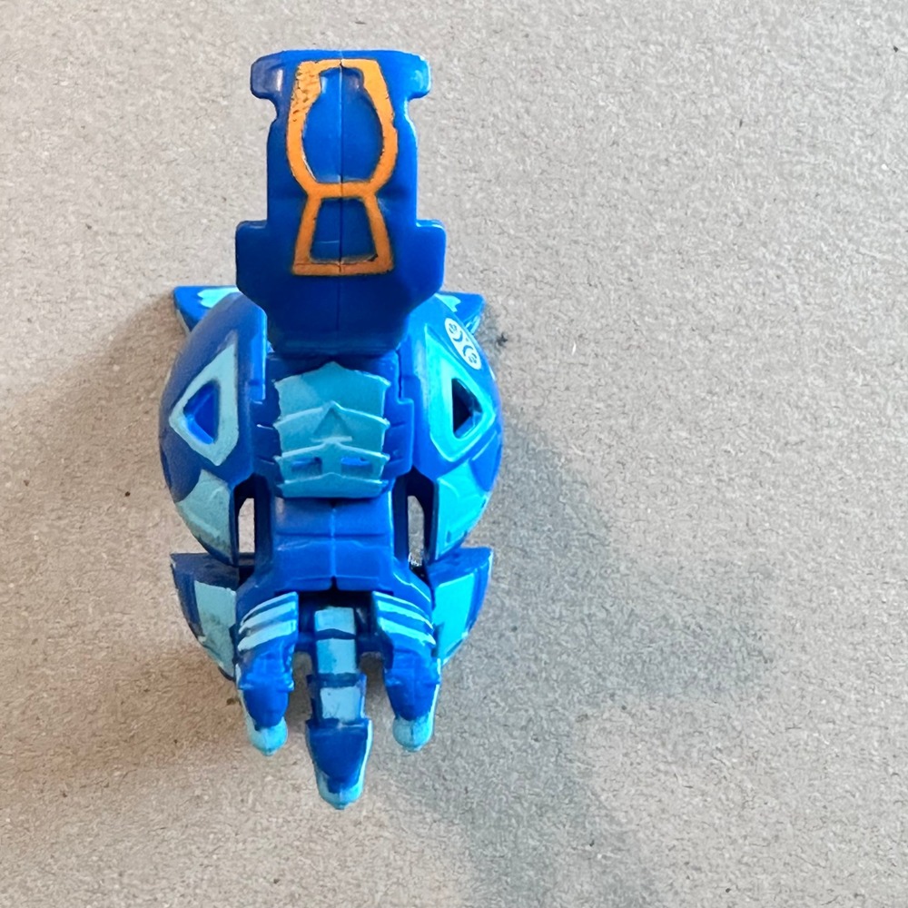 Bakugan Armored Alliance Aquos Trox x Nobillious Fusion 700 B-Power Blue Figure - Picture 8 of 8